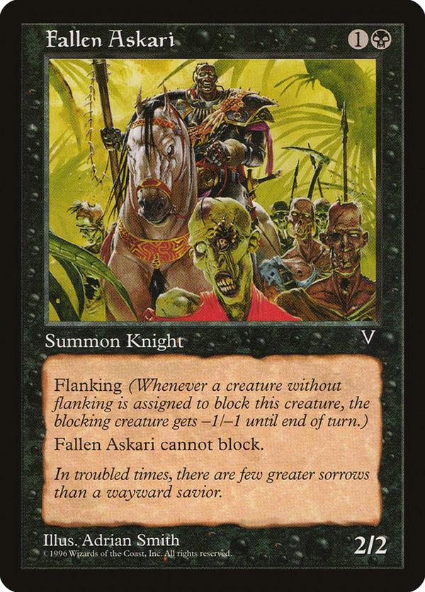 Fallen Askari - Magic: The Gathering