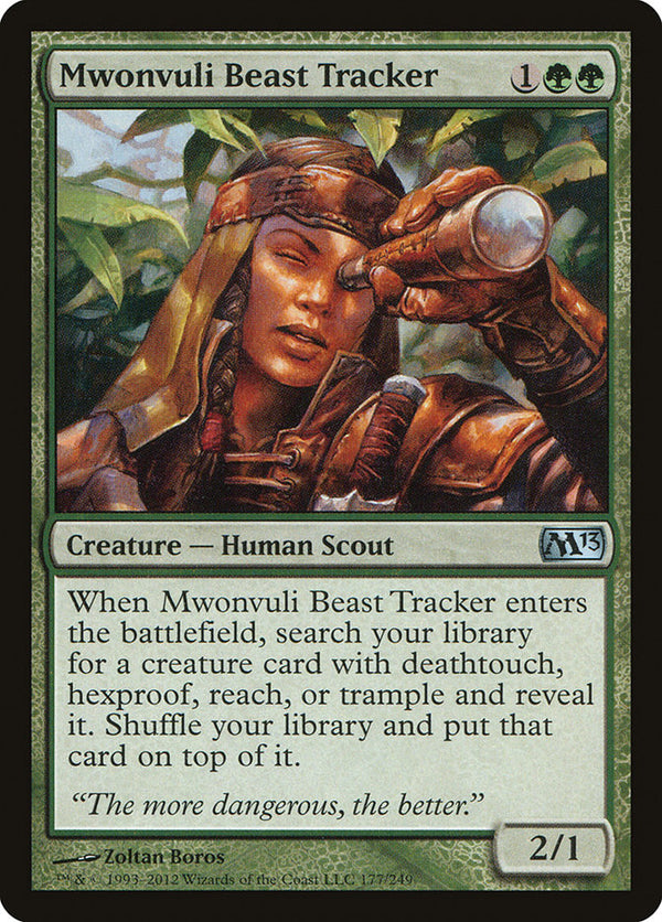 Mwonvuli Beast Tracker - Magic: The Gathering