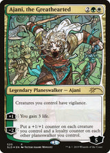 Ajani, the Greathearted (Stained Glass) - Magic: The Gathering
