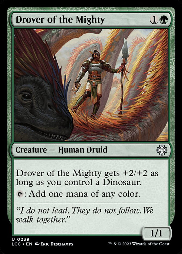 Drover of the Mighty - Magic: The Gathering