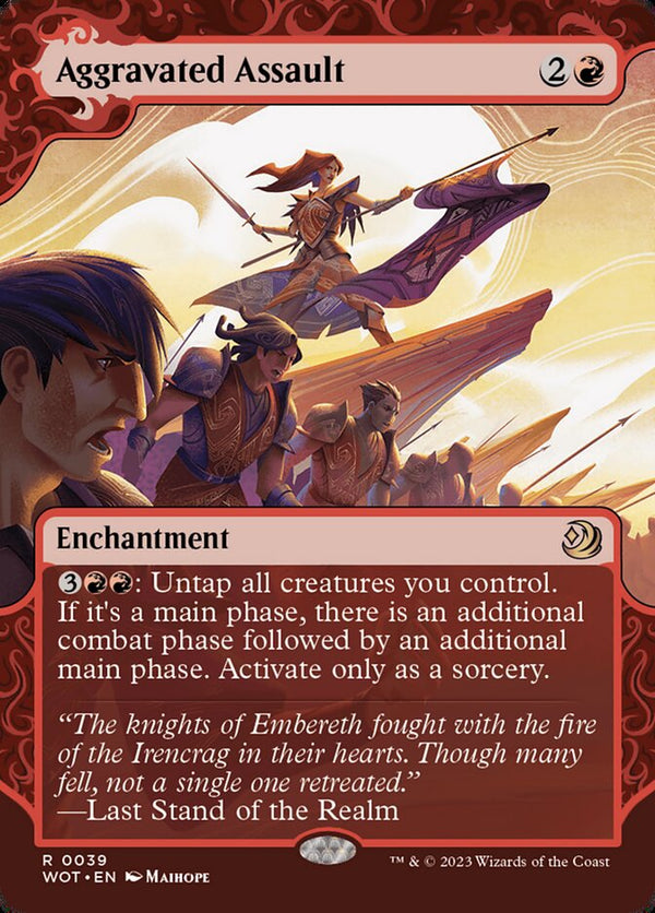 Aggravated Assault - Magic: The Gathering