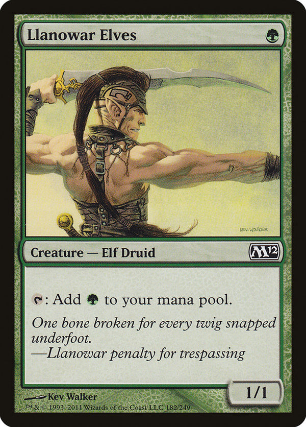 Llanowar Elves - Magic: The Gathering