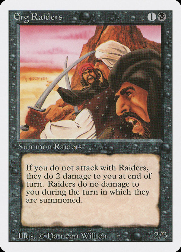 Erg Raiders - Magic: The Gathering