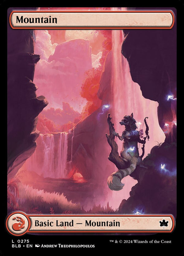 Mountain (0275) - Magic: The Gathering