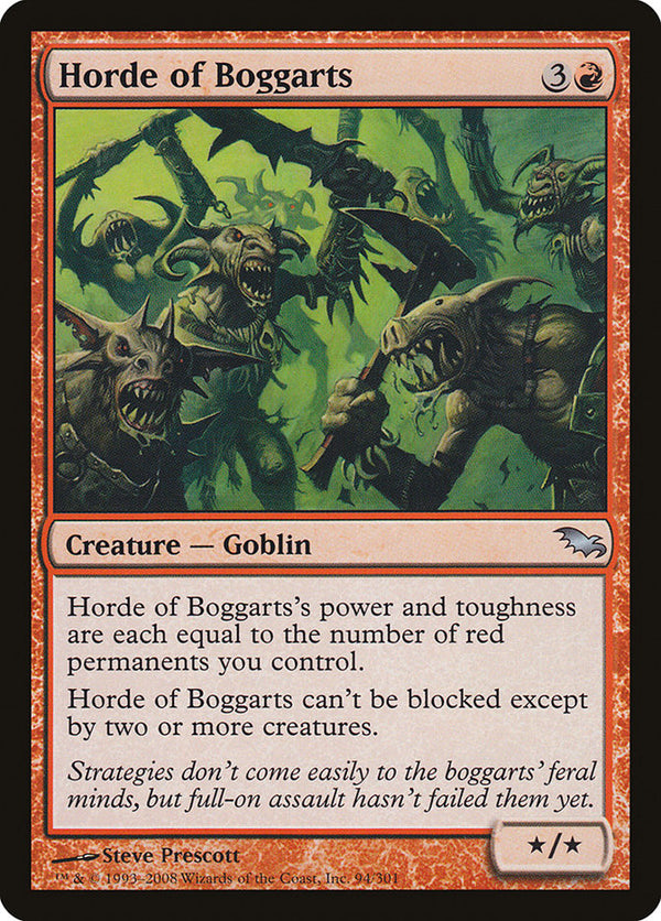 Horde of Boggarts - Magic: The Gathering