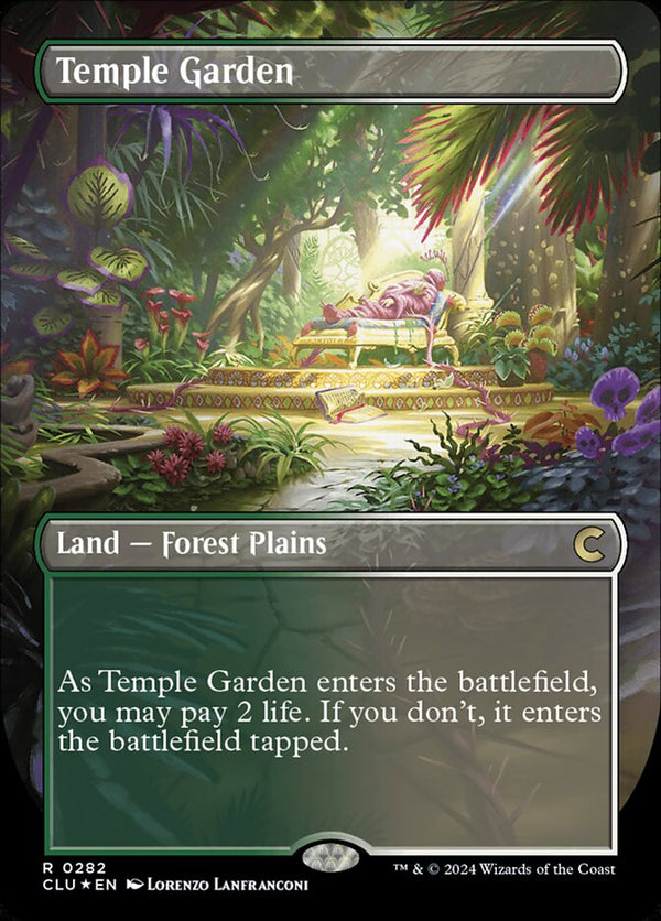 Temple Garden (Borderless) - Magic: The Gathering