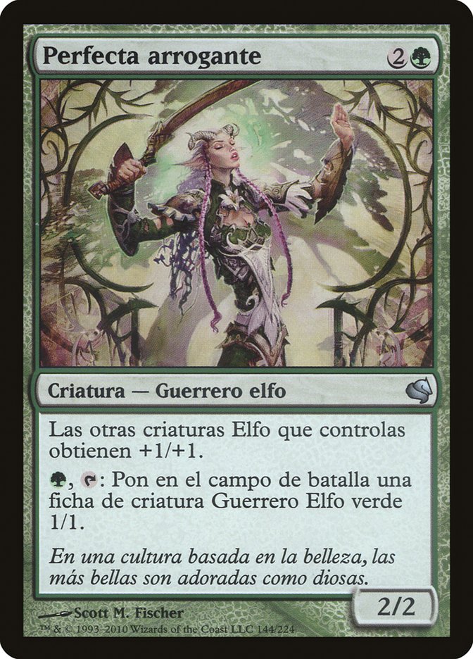 Imperious Perfect (Spanish) - "Perfecta arrogante"
