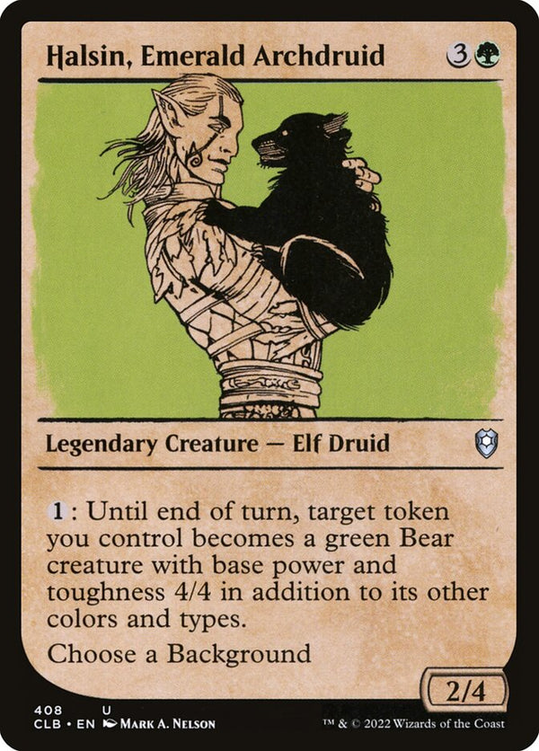 Halsin, Emerald Archdruid (Showcase) - Magic: The Gathering