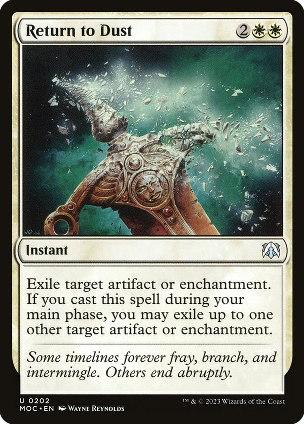 Return to Dust - Magic: The Gathering