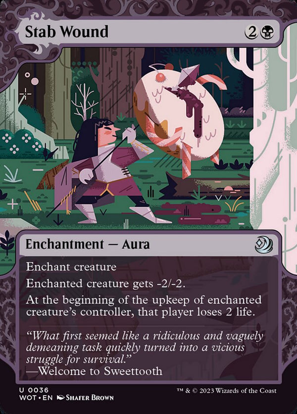 Stab Wound - Magic: The Gathering