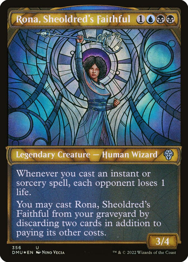 Rona, Sheoldred's Faithful (Textured Foil) - Magic: The Gathering