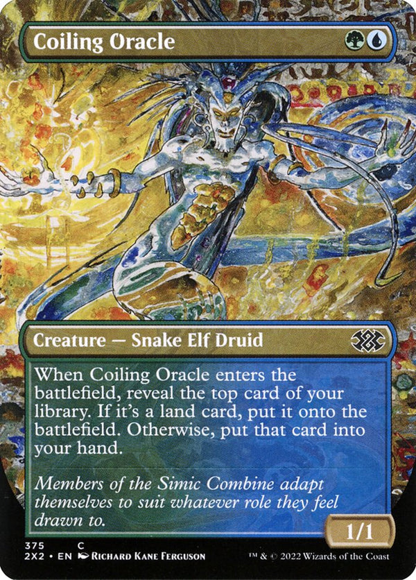 Coiling Oracle (Borderless) - Magic: The Gathering