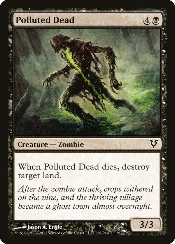 Polluted Dead - Magic: The Gathering