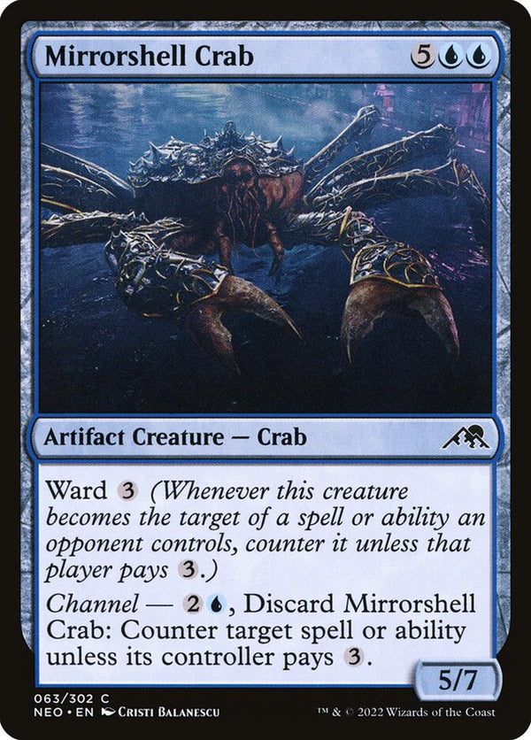 Mirrorshell Crab - Magic: The Gathering