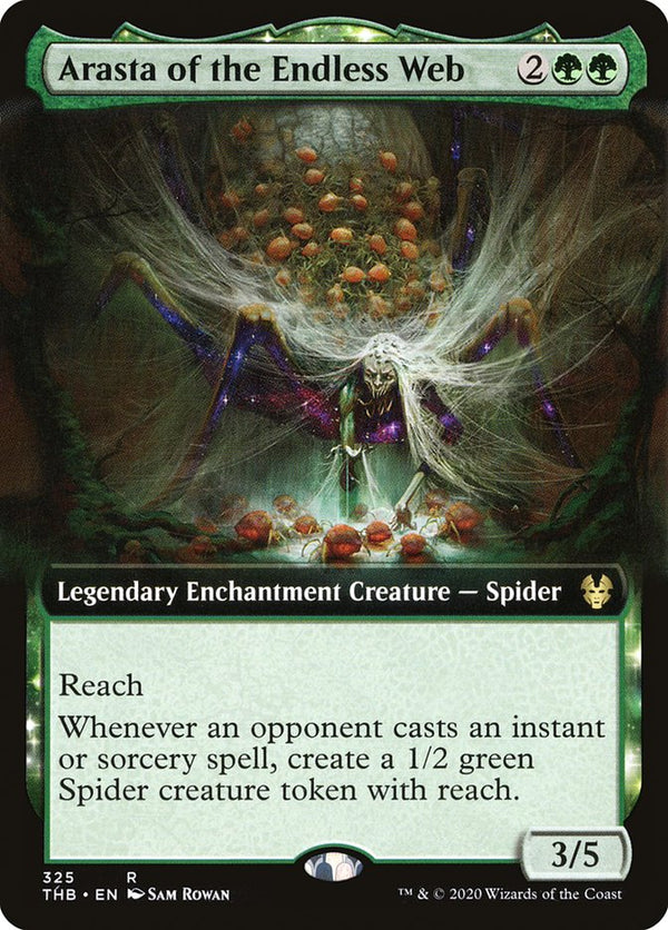 Arasta of the Endless Web (Extended Art) - Magic: The Gathering