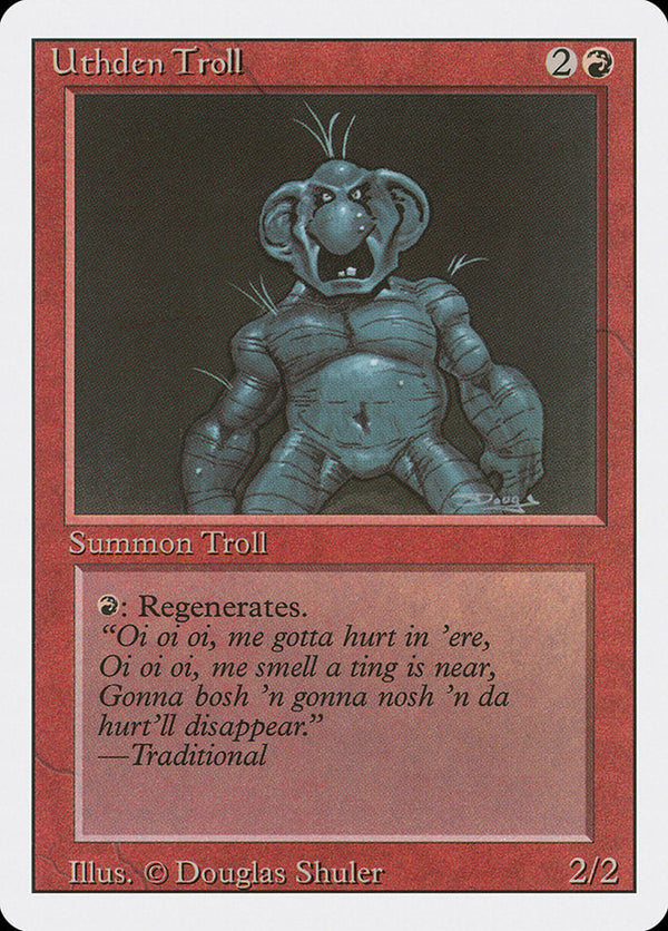 Uthden Troll - Magic: The Gathering