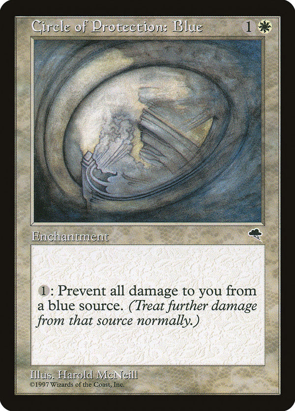 Circle of Protection: Blue - Magic: The Gathering