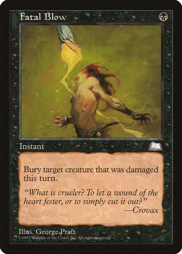 Fatal Blow - Magic: The Gathering