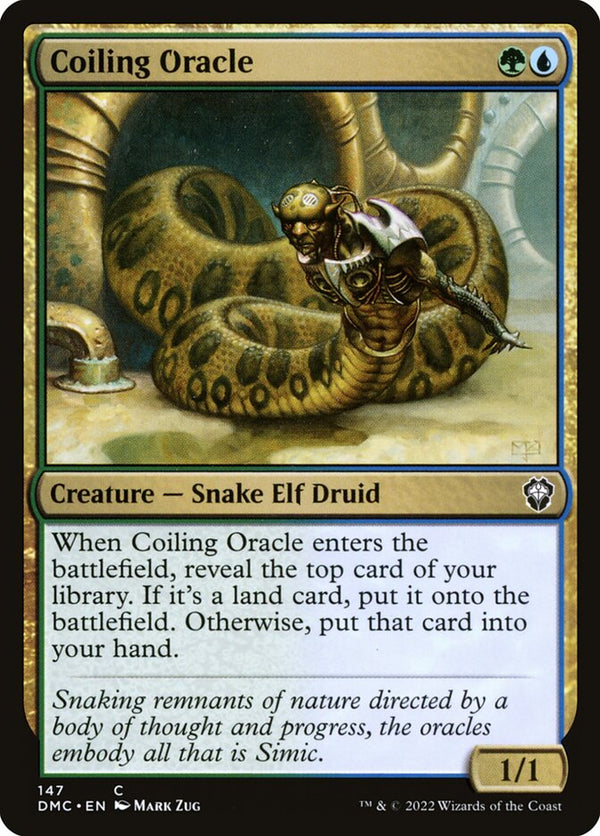 Coiling Oracle - Magic: The Gathering