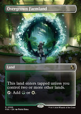 Overgrown Farmland (Borderless) (FRA 399) - Magic: The Gathering