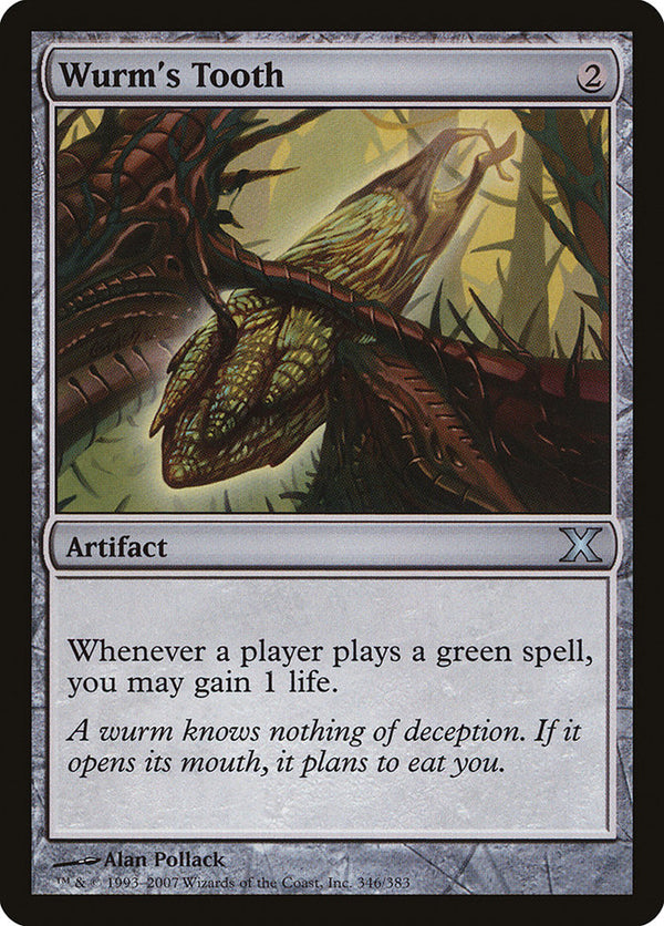 Wurm's Tooth - Magic: The Gathering