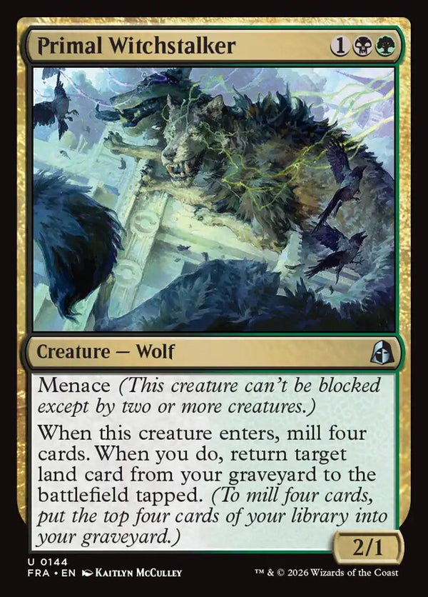Primal Witchstalker (FRA 144) - Magic: The Gathering
