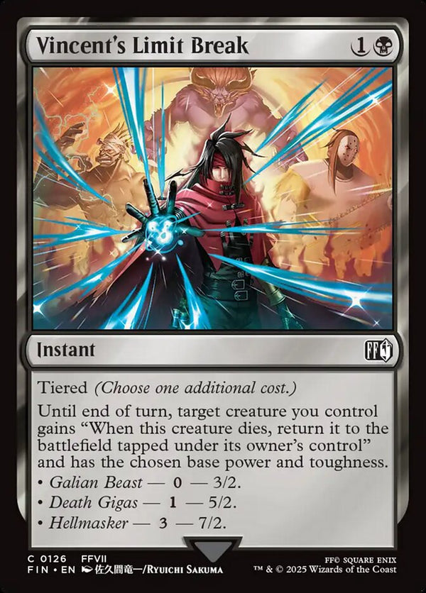 Vincent's Limit Break - Magic: The Gathering
