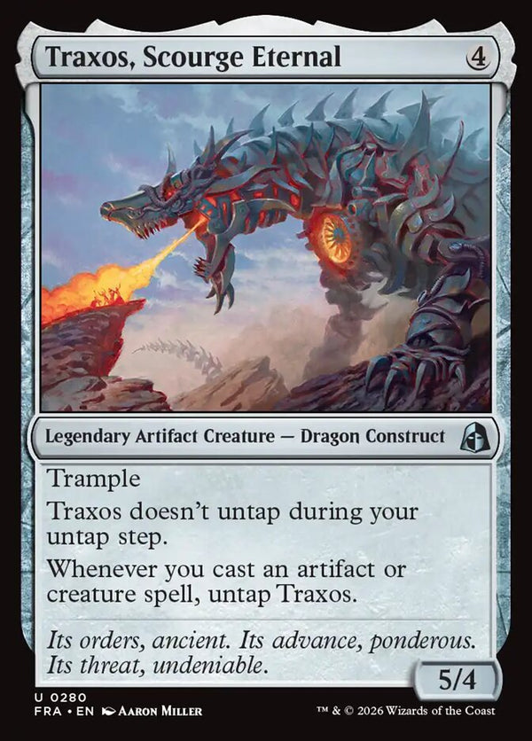 Traxos, Scourge Eternal (FRA 280) - Magic: The Gathering