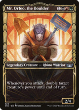 Mr. Orfeo, the Boulder (Showcase) - Magic: The Gathering