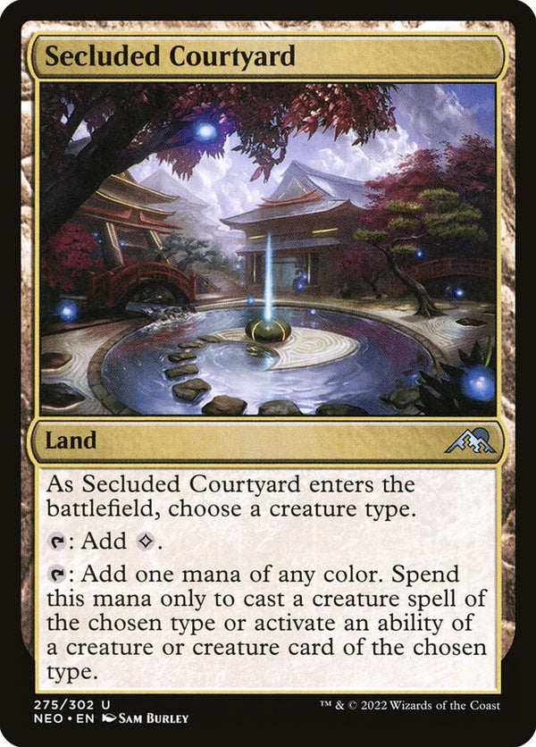 Secluded Courtyard - Magic: The Gathering