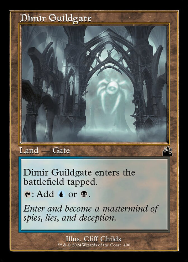 Dimir Guildgate (Retro Frame) - Magic: The Gathering