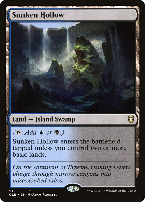 Sunken Hollow - Magic: The Gathering