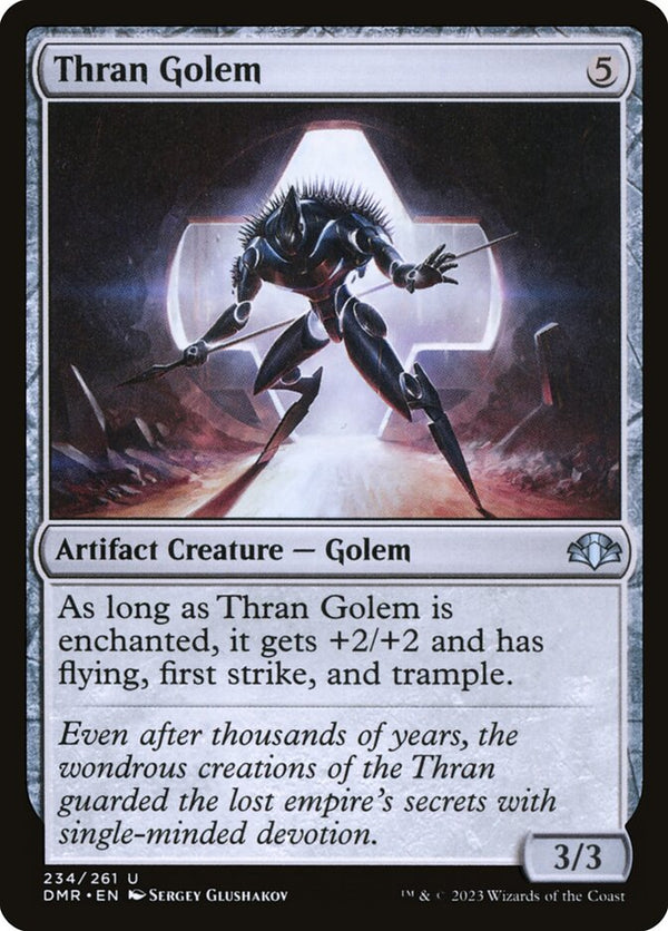Thran Golem - Magic: The Gathering