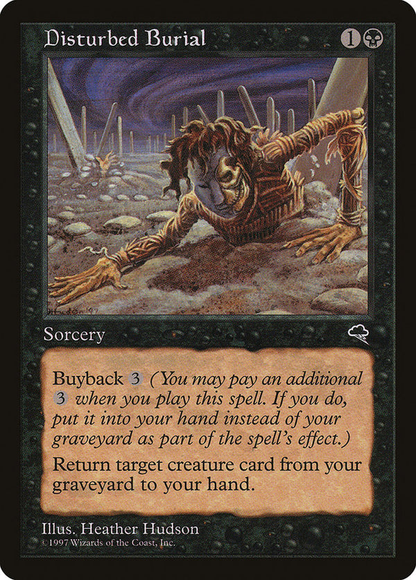 Disturbed Burial - Magic: The Gathering