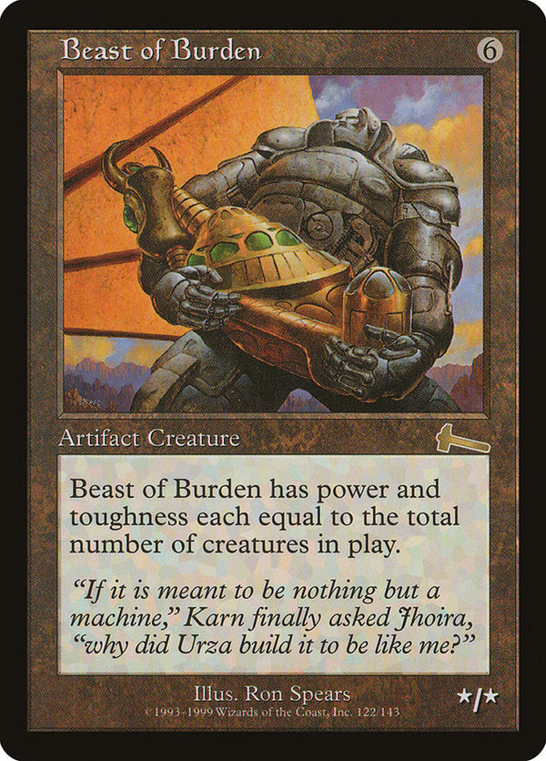 Beast of Burden - Magic: The Gathering