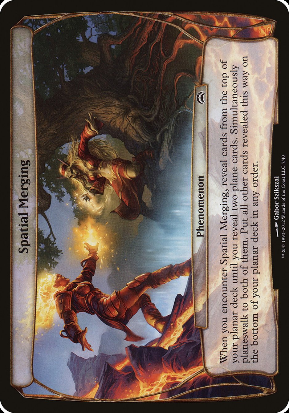 Spatial Merging (Planechase 2012)