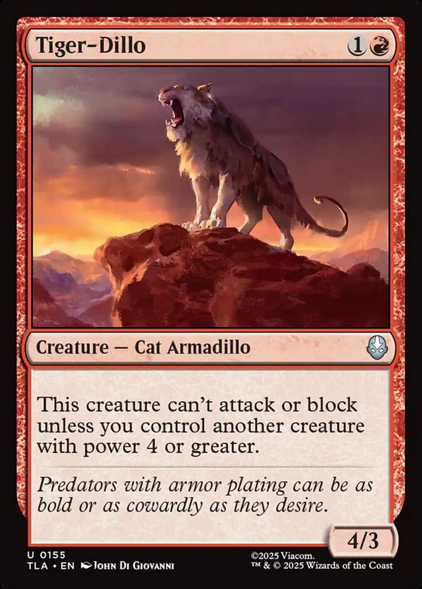 Tiger-Dillo - Magic: The Gathering