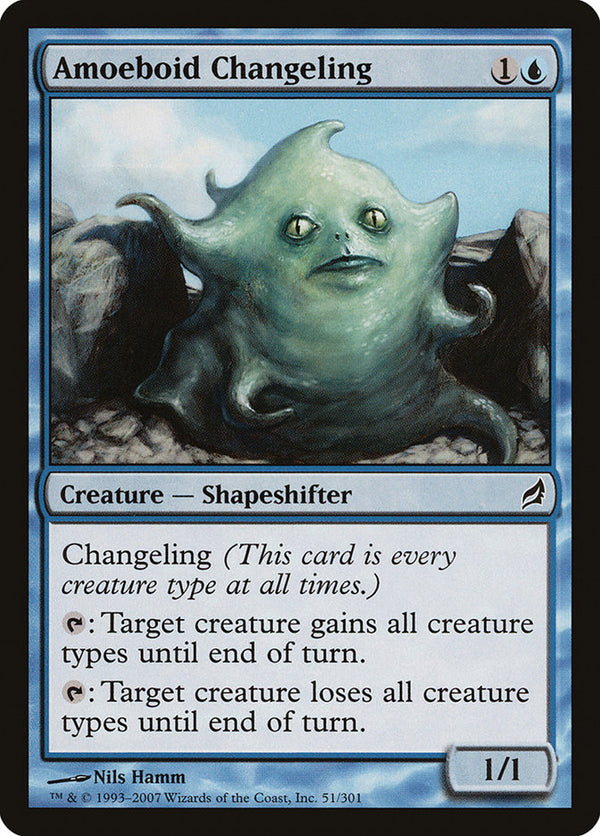 Amoeboid Changeling - Magic: The Gathering