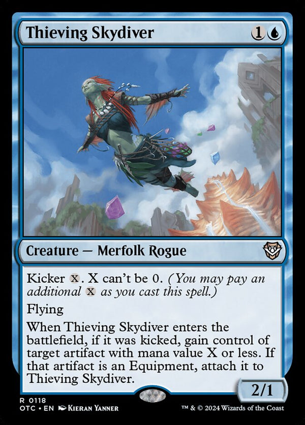 Thieving Skydiver - Magic: The Gathering
