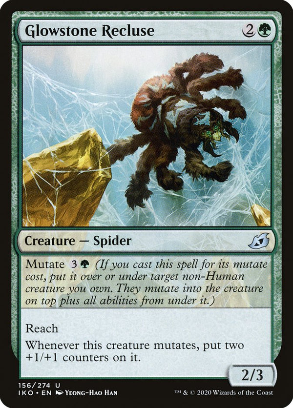 Glowstone Recluse - Magic: The Gathering