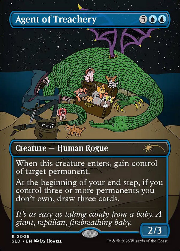 Agent of Treachery - Magic: The Gathering