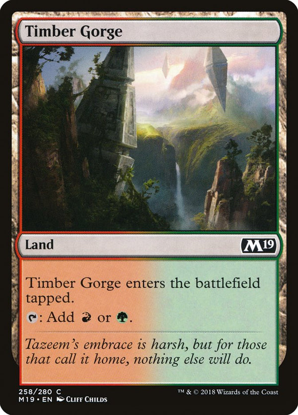 Timber Gorge - Magic: The Gathering
