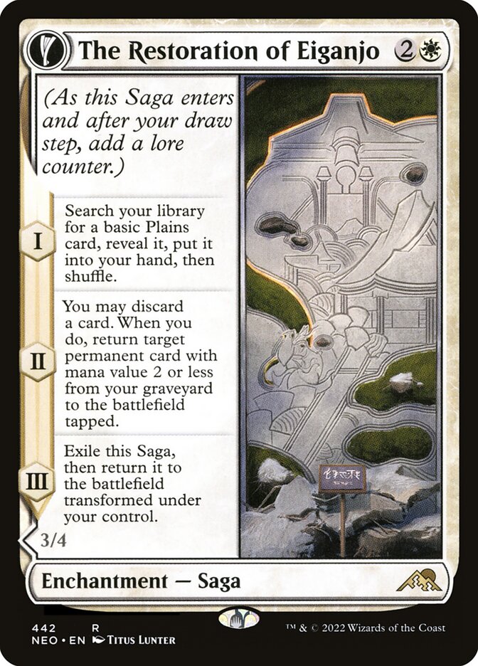 The Restoration of Eiganjo (Extended Art)