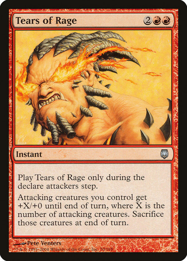 Tears of Rage - Magic: The Gathering