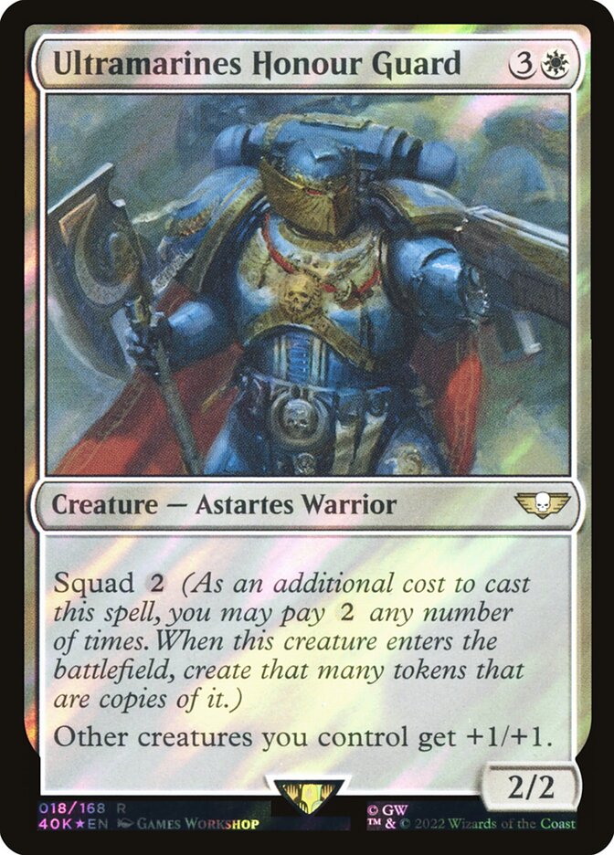 Ultramarines Honour Guard (Surge Foil)