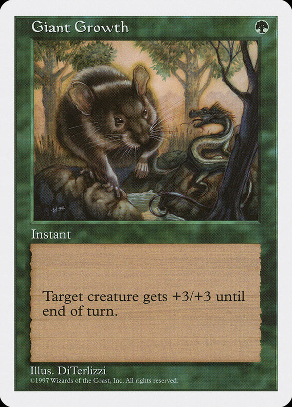 Giant Growth - Magic: The Gathering