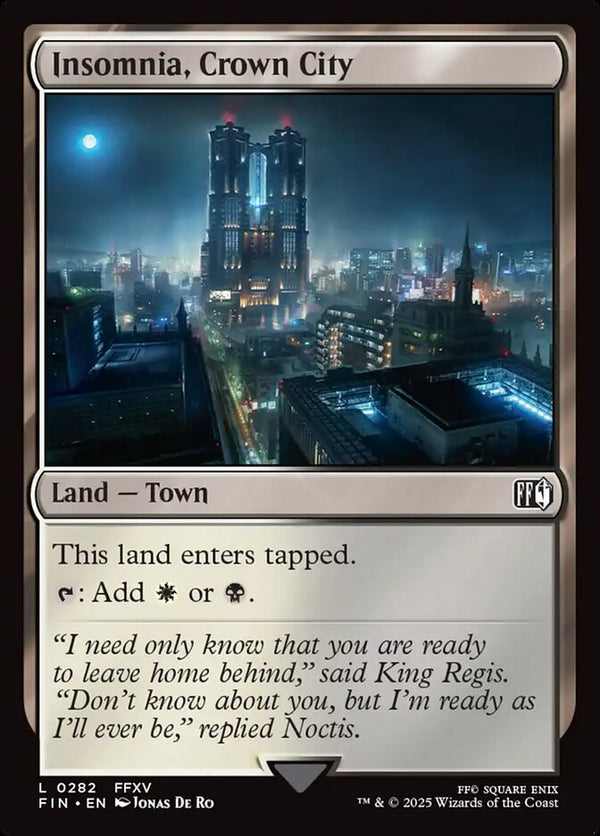 Insomnia, Crown City - Magic: The Gathering