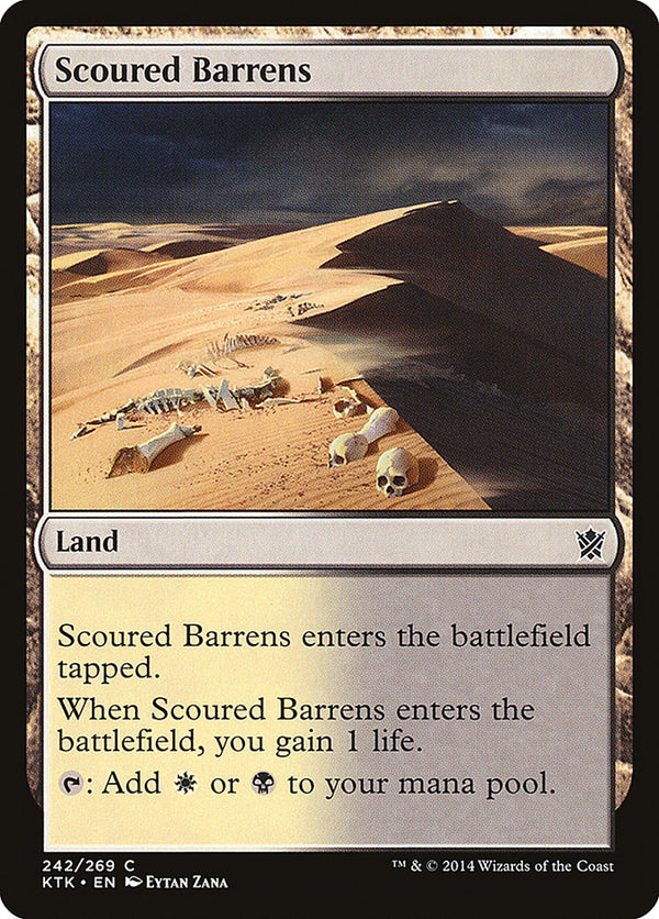 Scoured Barrens - Magic: The Gathering
