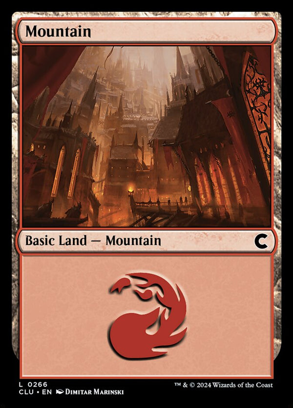 Mountain (0266) - Magic: The Gathering