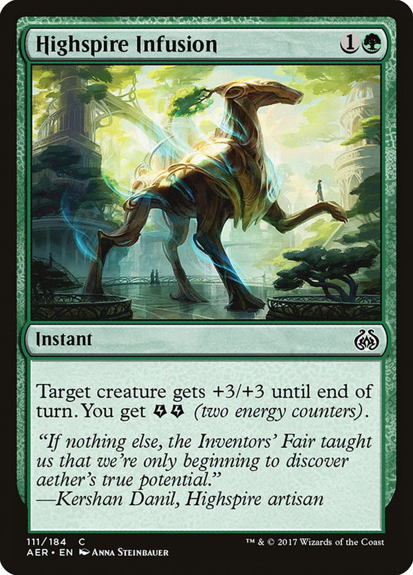 Highspire Infusion - Magic: The Gathering